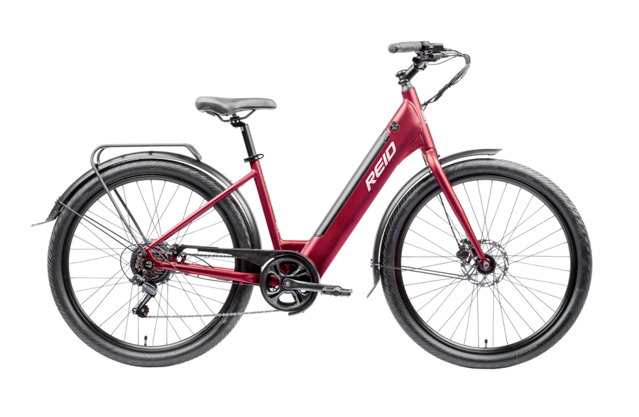 Let's Roll 350W MY26 eBike Plum