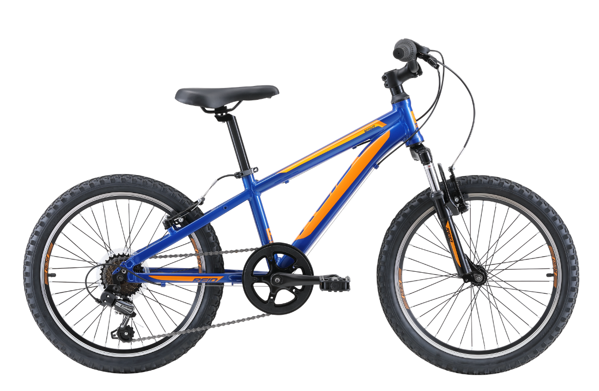 Scout 20" Kids Bike Blue Orange Discontinued