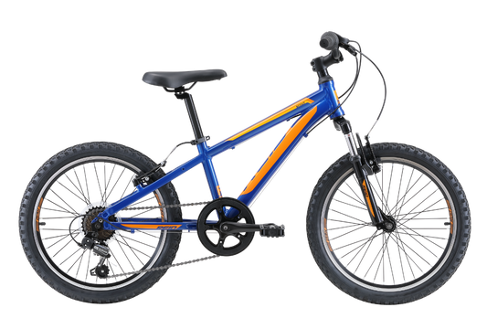 Scout 20" Kids Bike Blue Orange Bikes Reid