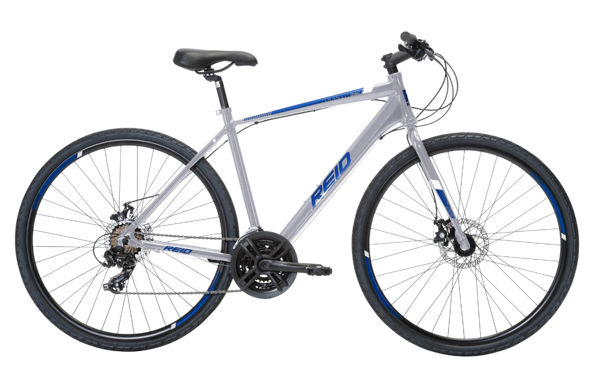 Transit Bike Transit Disc Commuter Bike Light Grey – Reid Bikes
