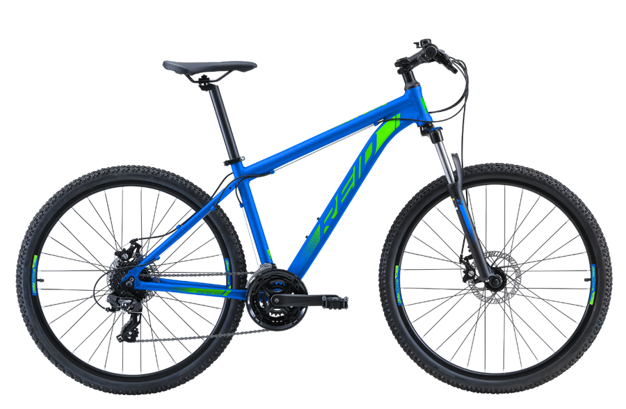 MTB Pro Disc Mountain Bike Fluro Blue