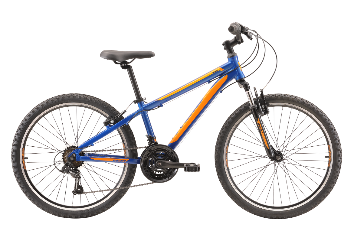 Scout 24" Kids Bike Blue Orange Bikes Reid   