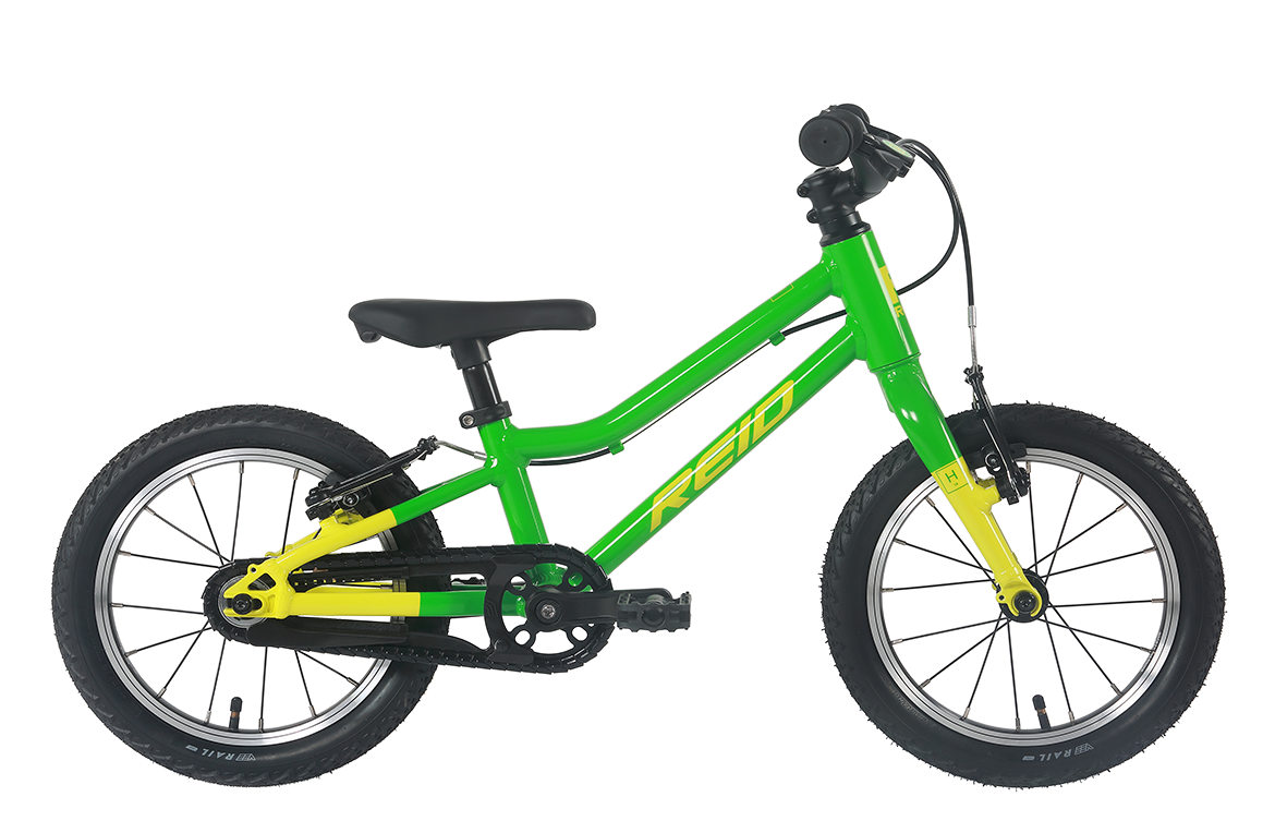 H14 14" MY26 Kids Bike Green