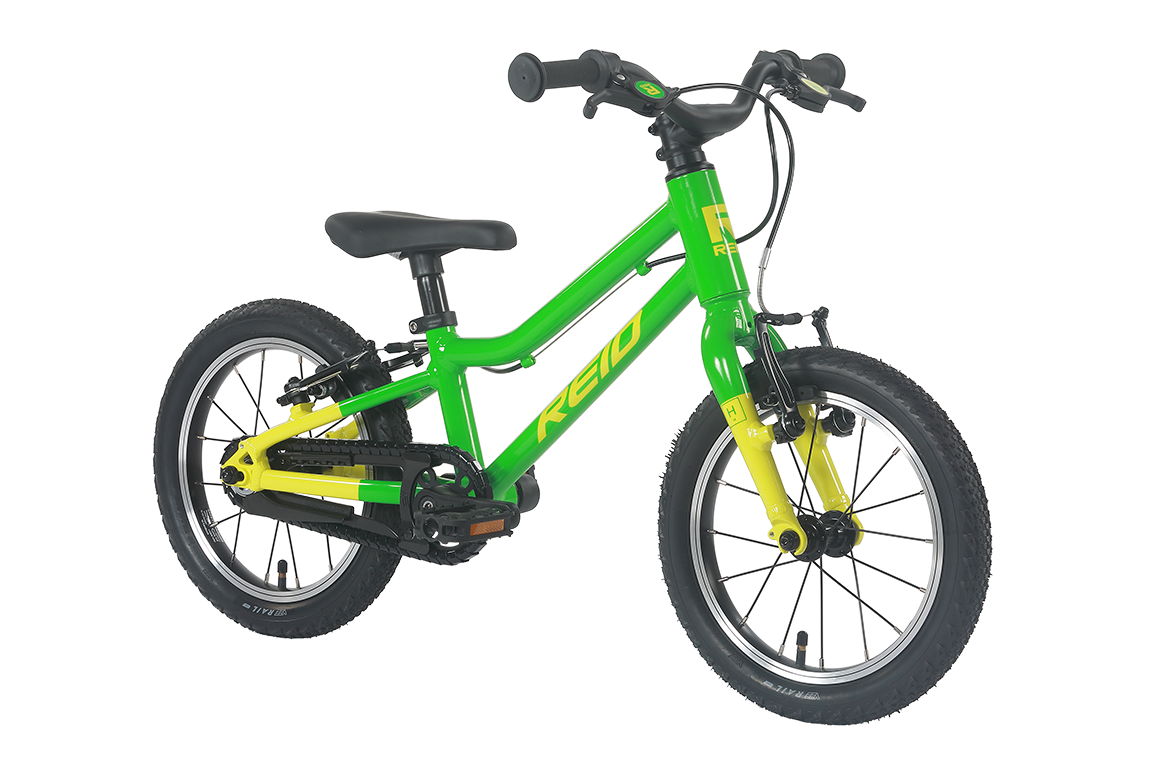 H14 14" MY26 Kids Bike Green