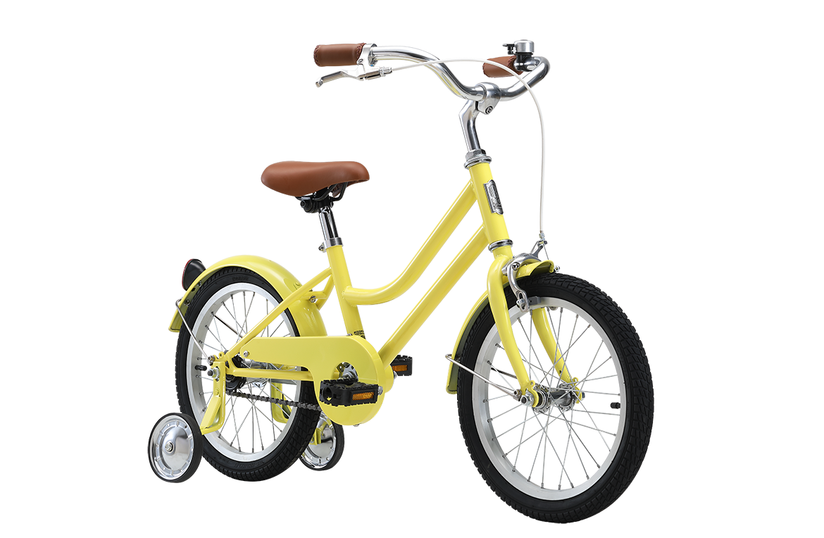 Girls Classic 16" Kids Bike Lemon Bikes Reid   