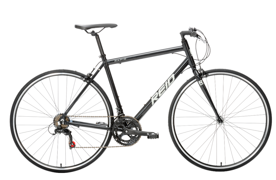 Rapid Flat Bar Road Bike Black