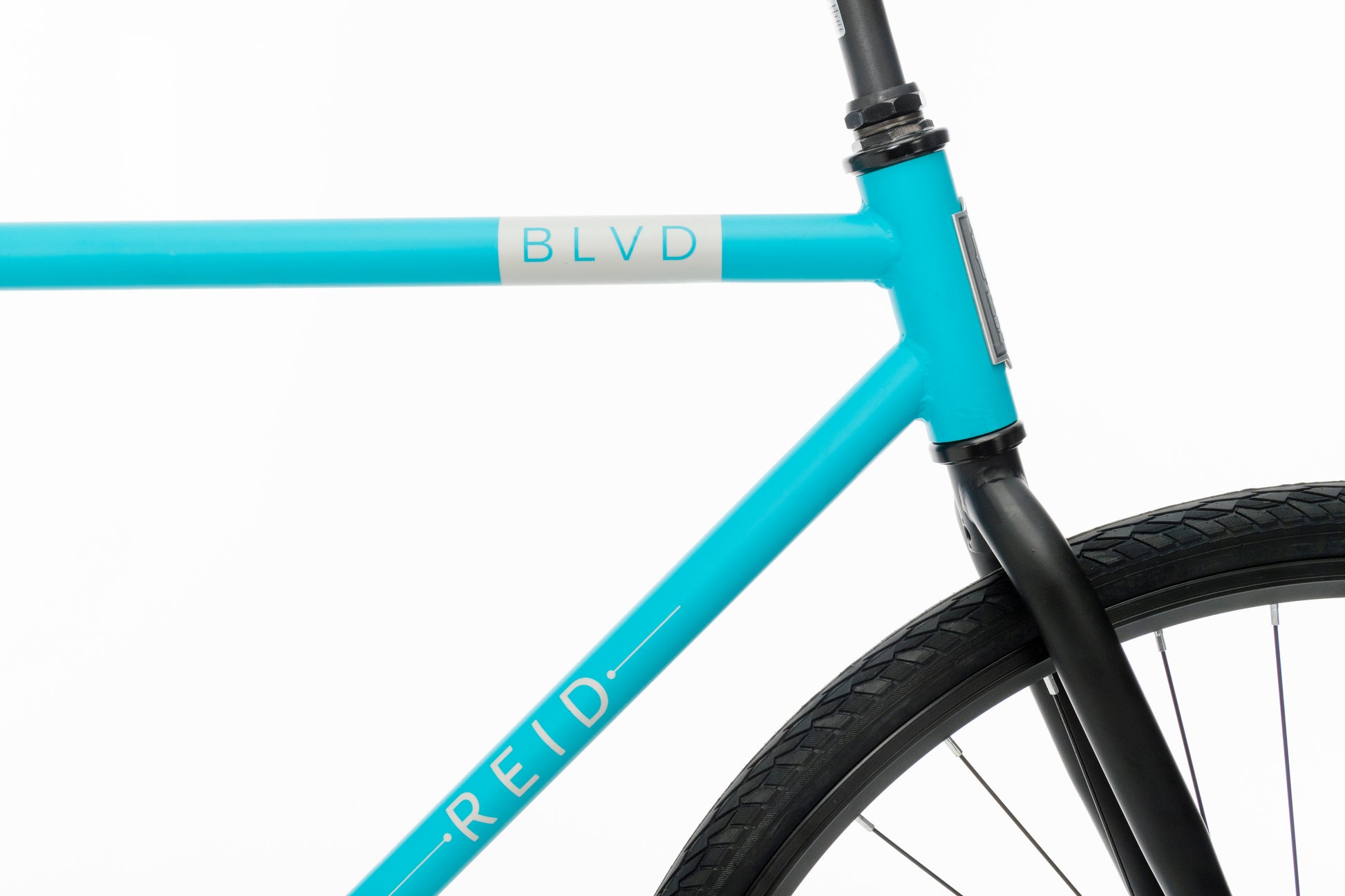 BLVD Singlespeed Bike Aqua Bikes Reid   