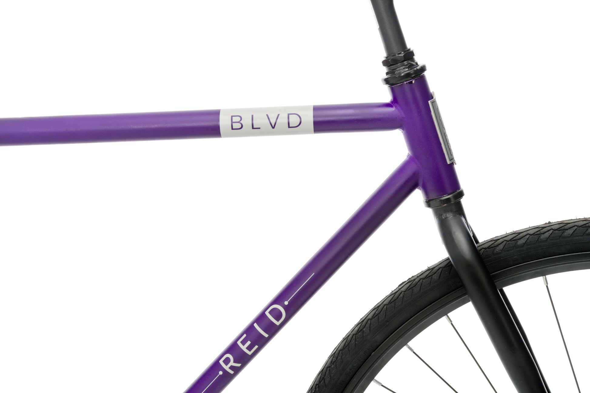 BLVD Singlespeed Bike Purple Bikes Reid   