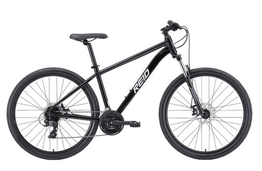 MTB Pro Disc Mountain Bike MY23 Black Bikes Reid