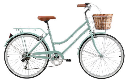 Girls Classic Petite 24" Vintage Bike Sage Bikes Reid