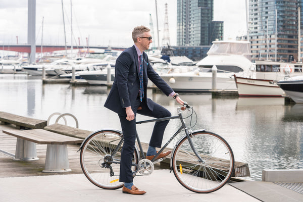 Gents Roller Vintage Bike Charcoal