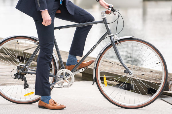 Gents Roller Vintage Bike Charcoal