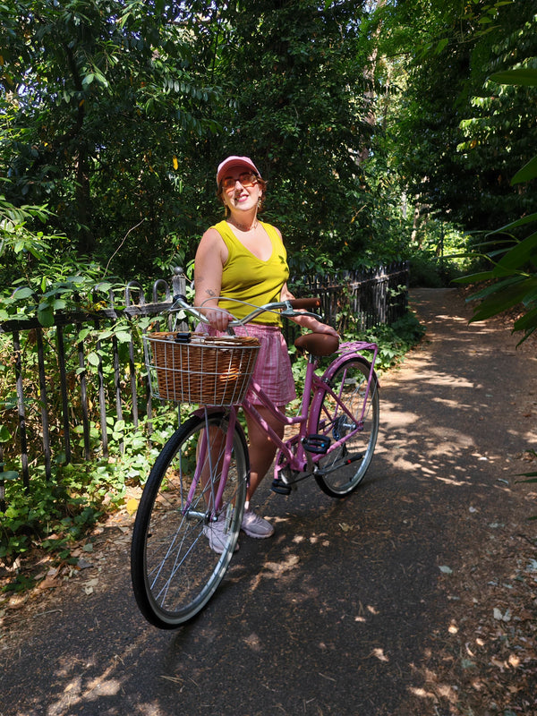 Ladies Classic Vintage Bike Pink