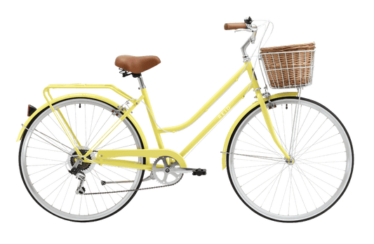 Ladies Classic 7-Speed Vintage Bike Lemon Bikes Reid