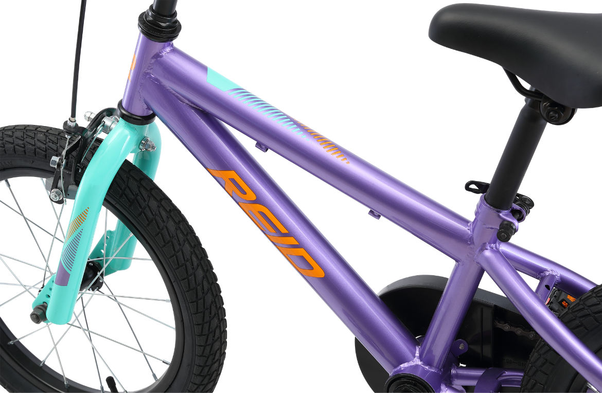 Girls Explorer S 16" Kids Bike Lilac Bikes Reid   