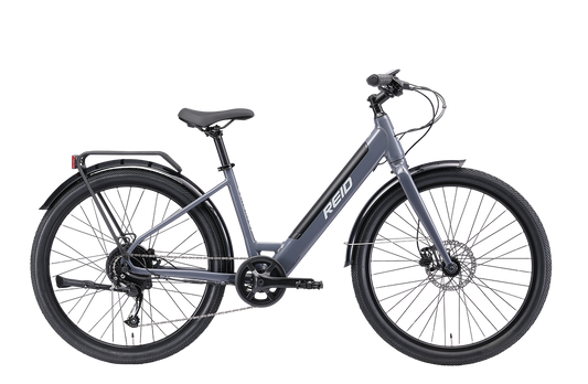 Blacktop 1.0 Step Through eBike Grey eBikes Reid