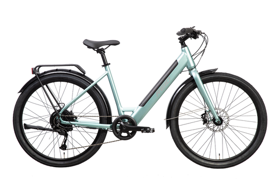 Blacktop 1.0 Step Through eBike Iced Mint eBikes Reid