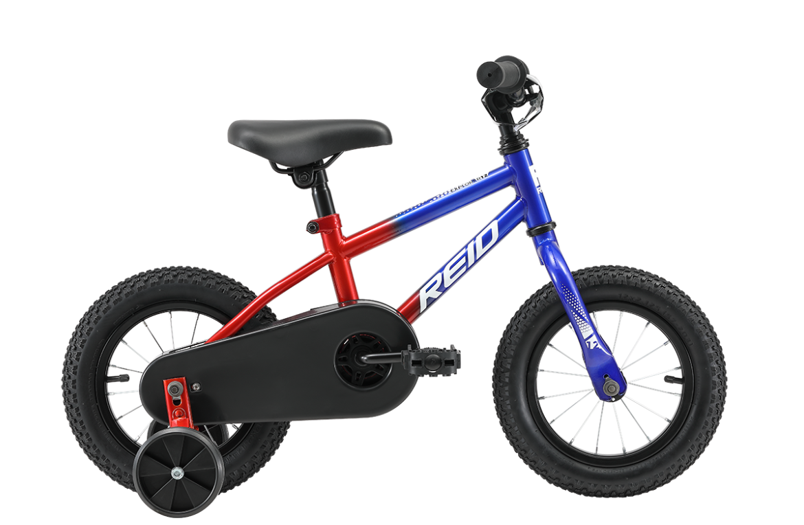 Explorer S 12" Kids Bike Red/Blue
