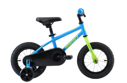 Boys Explorer S 12" Kids Bike Blue/Green Bikes Reid