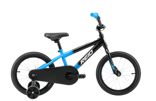Boys Explorer S 16" Kids Bike Blue/Black Bikes Reid