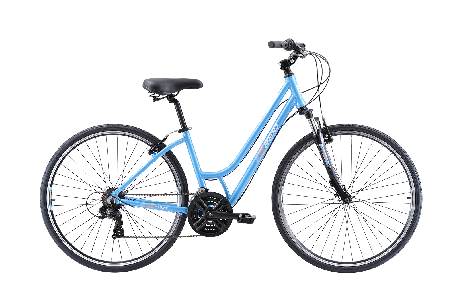 Comfort 2 Step Through Commuter Bike 2020 Light Blue