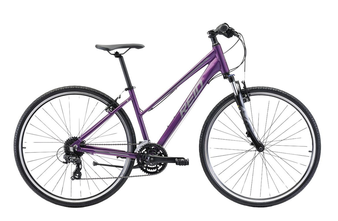 City 2 WSD Commuter Bike Purple