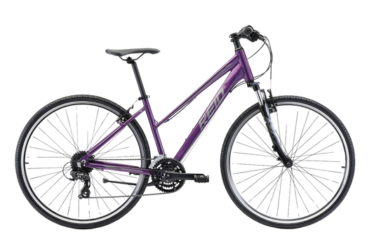 City 2 WSD Commuter Bike Purple Bikes Reid