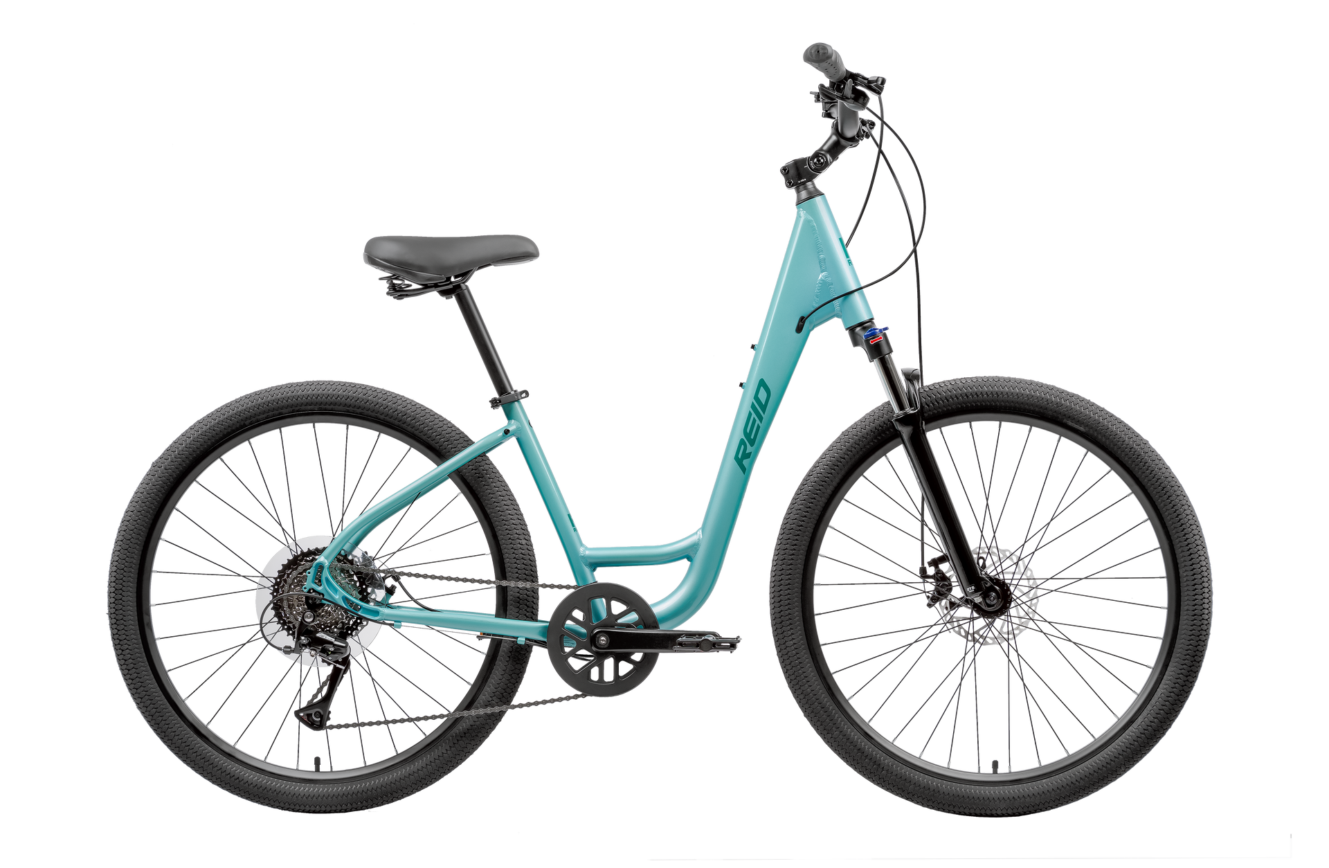 Comfort 2 Step Through MY25 Commuter Bike Teal – Reid Bikes