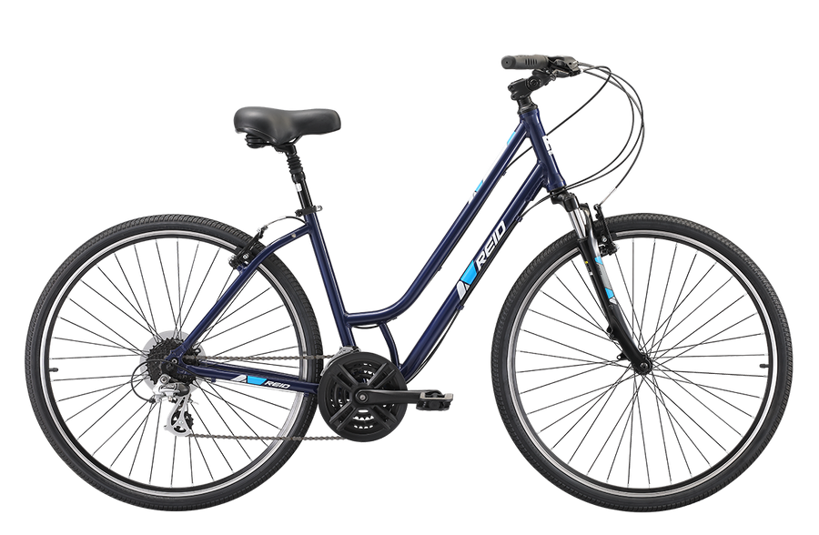 Comfort 3 Step Through Commuter Bike 2020 Dark Blue
