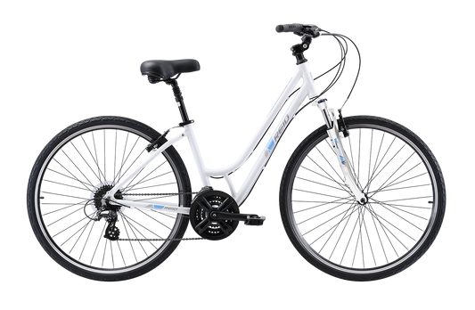 Comfort 3 Step Through Commuter Bike 2020 White Bikes Reid