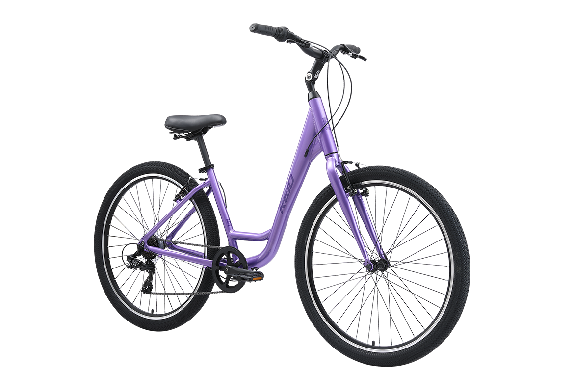 Comfort 1 Step Through Commuter Bike Purple Reid Bikes UK