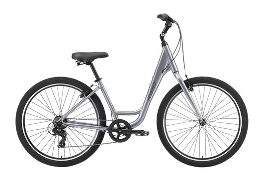 Comfort 1 Step Through Commuter Bike Silver Bikes Reid