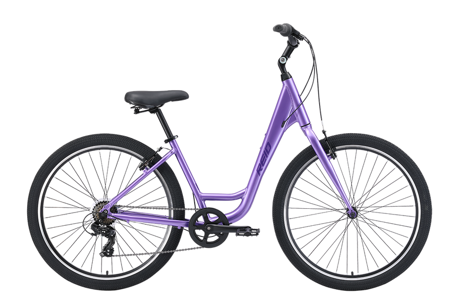 Comfort 1 Step Through Commuter Bike Purple