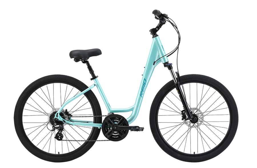 Comfort 3 Step Through Commuter Bike Teal