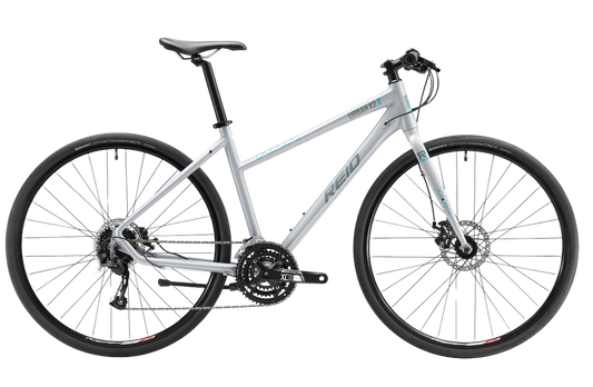 Urban X2 WSD Commuter Bike Silver Bikes Reid
