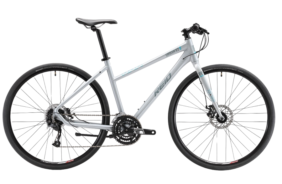 Urban X2 WSD Commuter Bike Silver