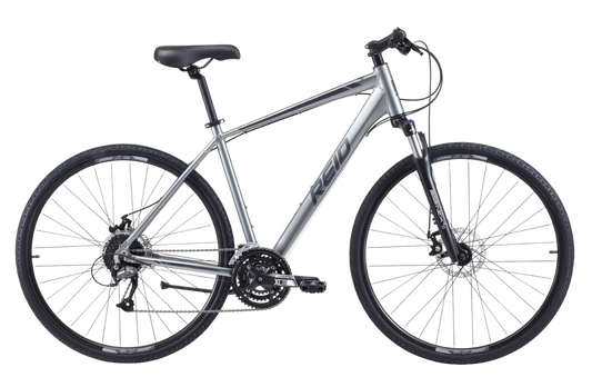 City 3 Commuter Bike Grey Bikes Reid