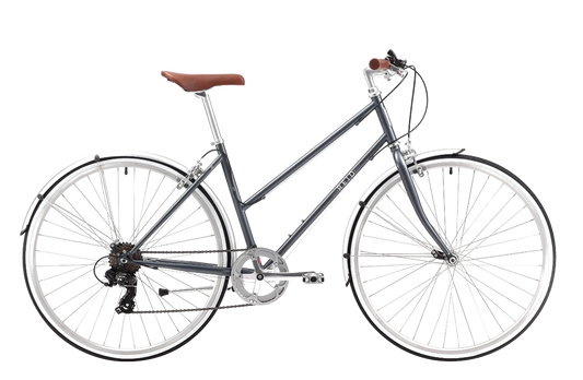 Ladies Esprit Vintage Bike Charcoal Bikes Reid