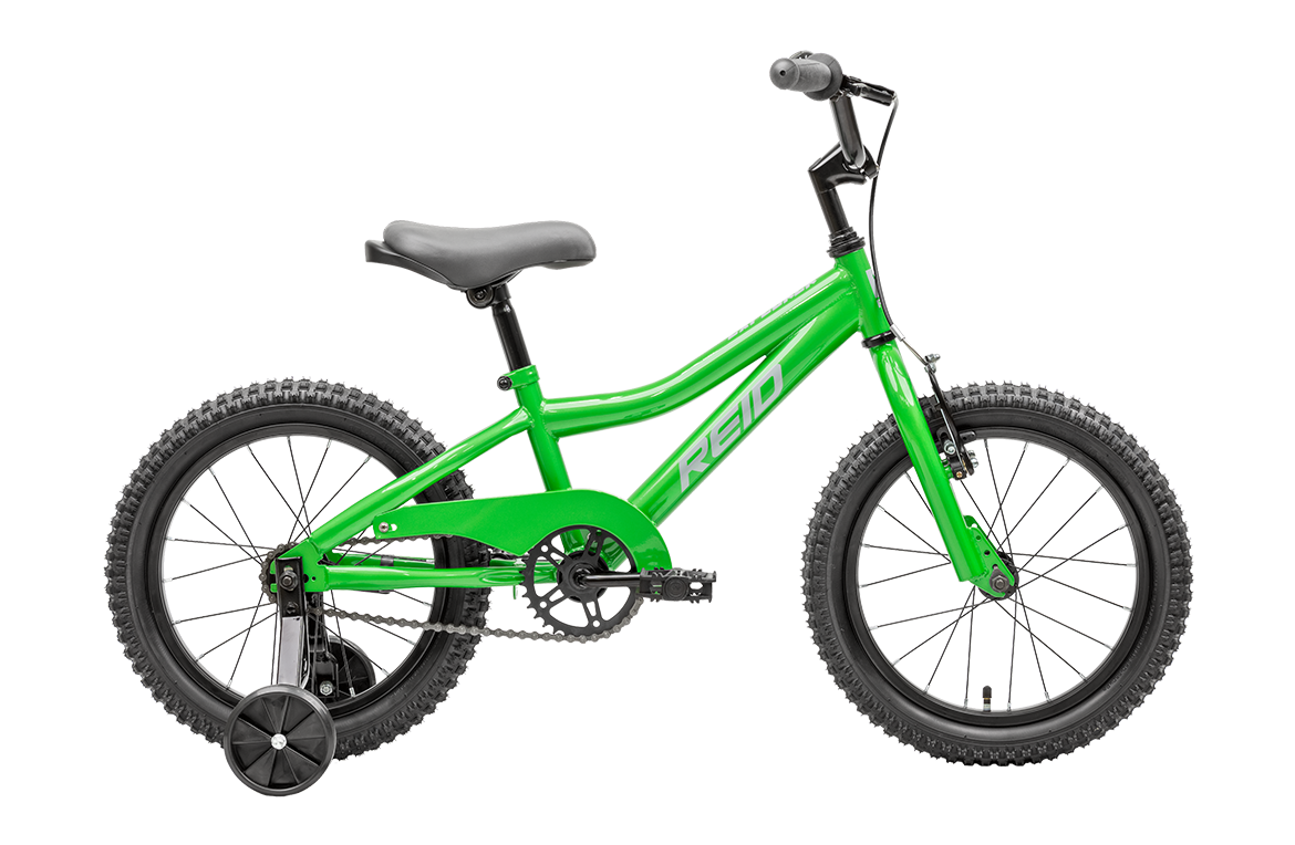 Explorer S 16 MY25 Kids Bike Fluro Green Reid Bikes explorer-s-16-my25-kids-bike-fluro-green-reid-bikes