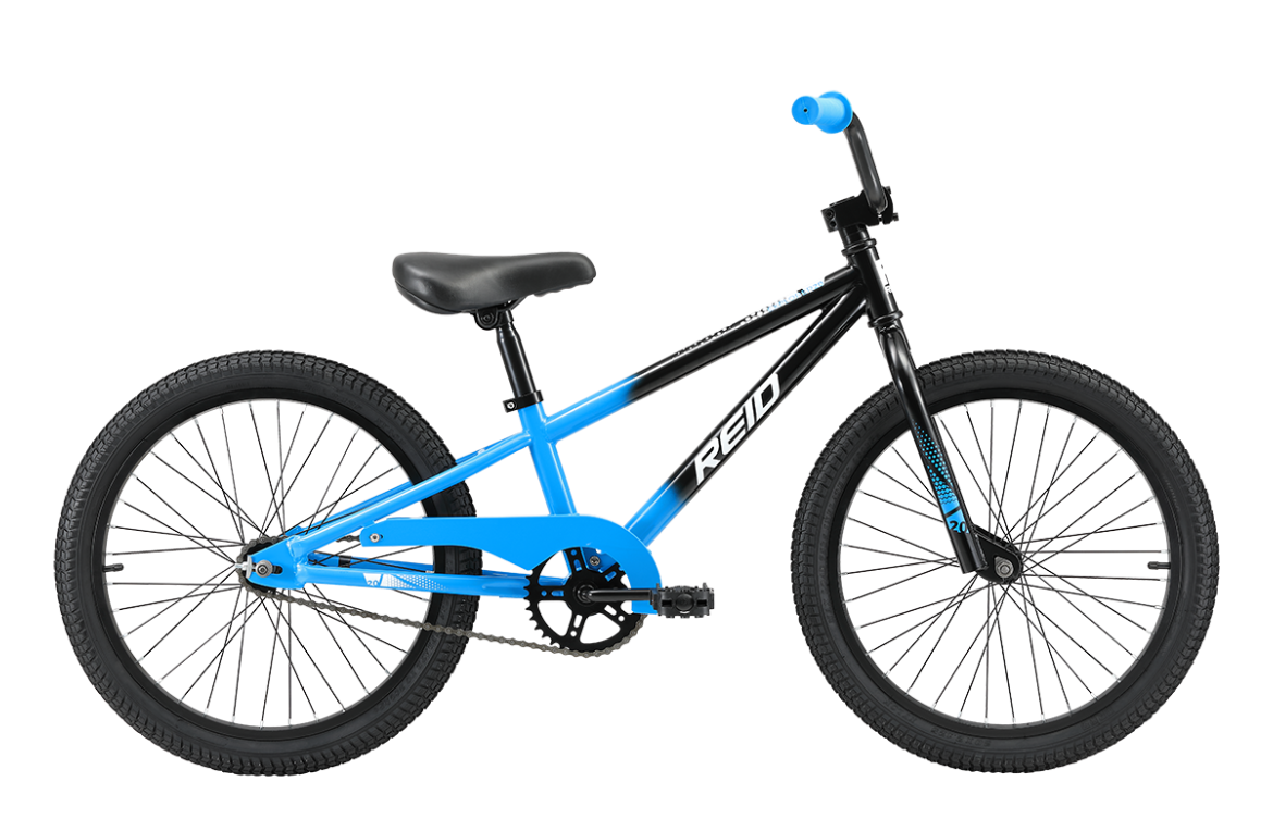 Boys Explorer S 20" Coaster Edition Kids Bike Blue/Black Bikes Reid   