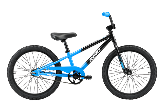 Boys Explorer S 20" Coaster Edition Kids Bike Blue/Black Bikes Reid