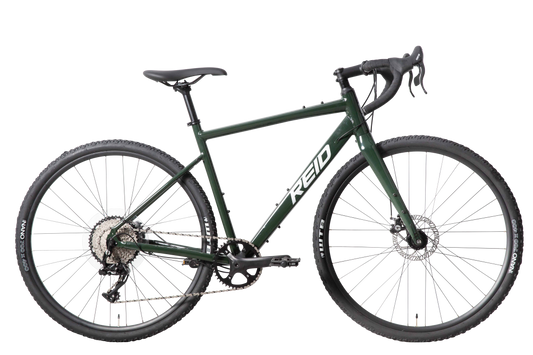 Firetrail 2.0 Gravel Bike Green Bikes Reid