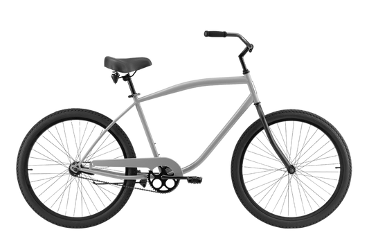 Gents Cruiser 27.5" Vintage Bike Silver Bikes Reid