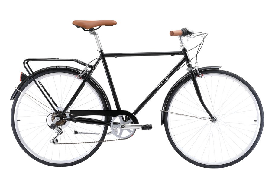Gents Roadster Vintage Bike Black