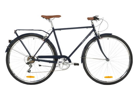 Gents Roadster Vintage Bike Navy Bikes Reid
