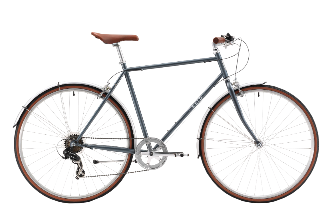 Gents Roller Vintage Bike Charcoal Bikes Reid   