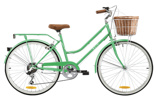 Girls Classic Petite 24" Vintage Bike Mint Green Bikes Reid