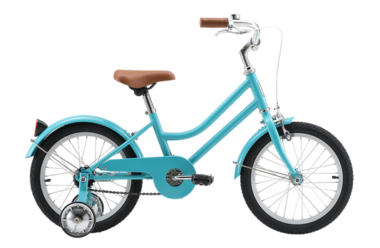 Girls Classic 16" Kids Bike Turquoise Bikes Reid