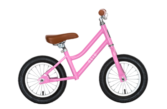 Girls Vintage Balance Kids Bike Pink Bikes Reid