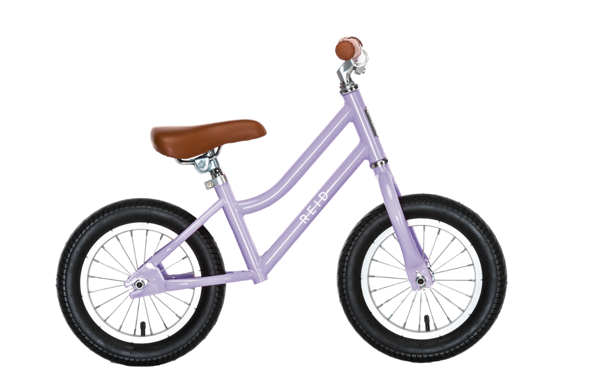 Girls Vintage Balance Kids Bike Lavender Bikes Reid   